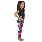 Floral Magenta Kid's Leggings