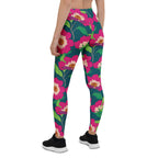 Floral Magenta Leggings
