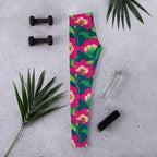 Floral Magenta Leggings