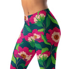 Floral Magenta Leggings