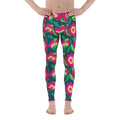 Floral Magenta Men's Leggings