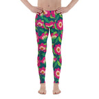 Floral Magenta Men's Leggings