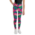 Floral Magenta Youth Leggings