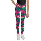 Floral Magenta Youth Leggings