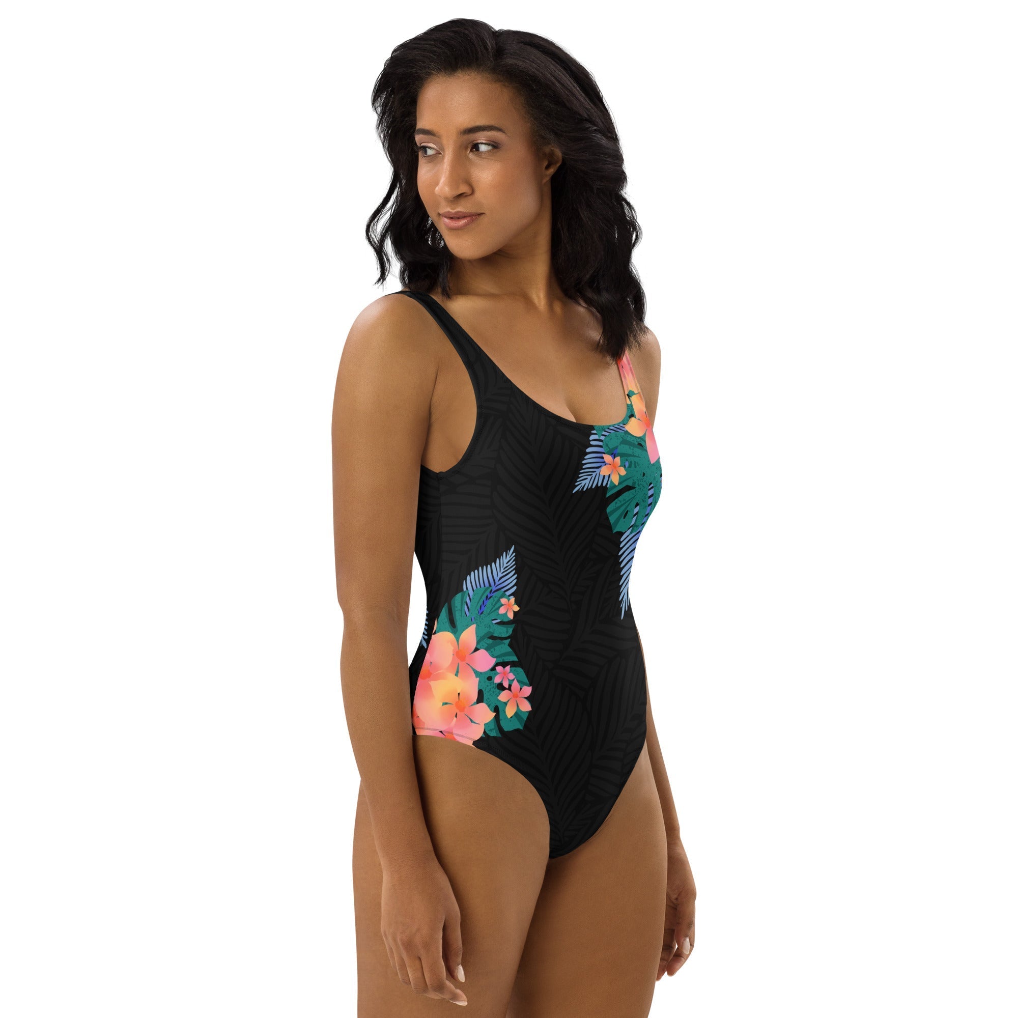 Floral One-Piece Swimsuit