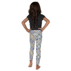 Floral Tile Print Kid's Leggings