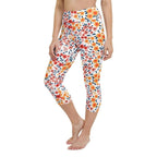 Floral Warmth Yoga Capris
