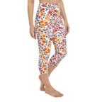Floral Warmth Yoga Capris