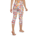 Floral Warmth Yoga Capris