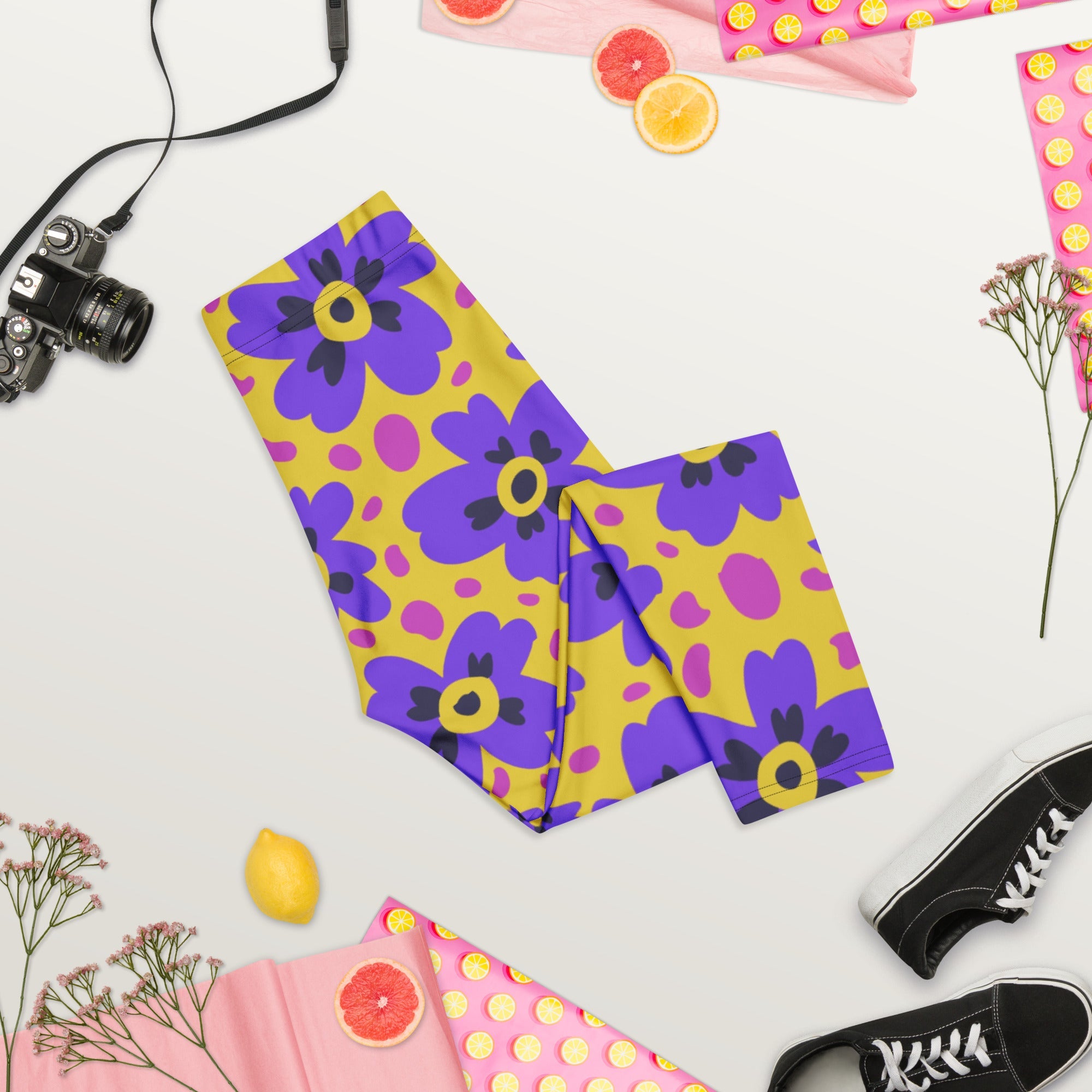 Flower Fizz Capris