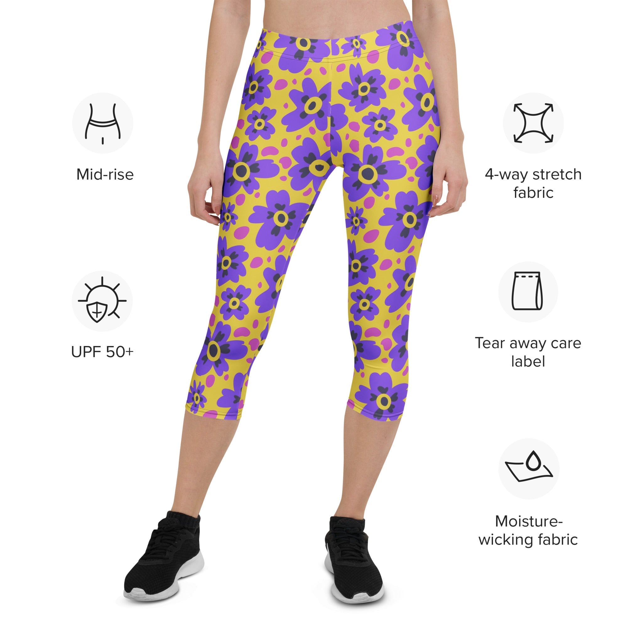 Flower Fizz Capris