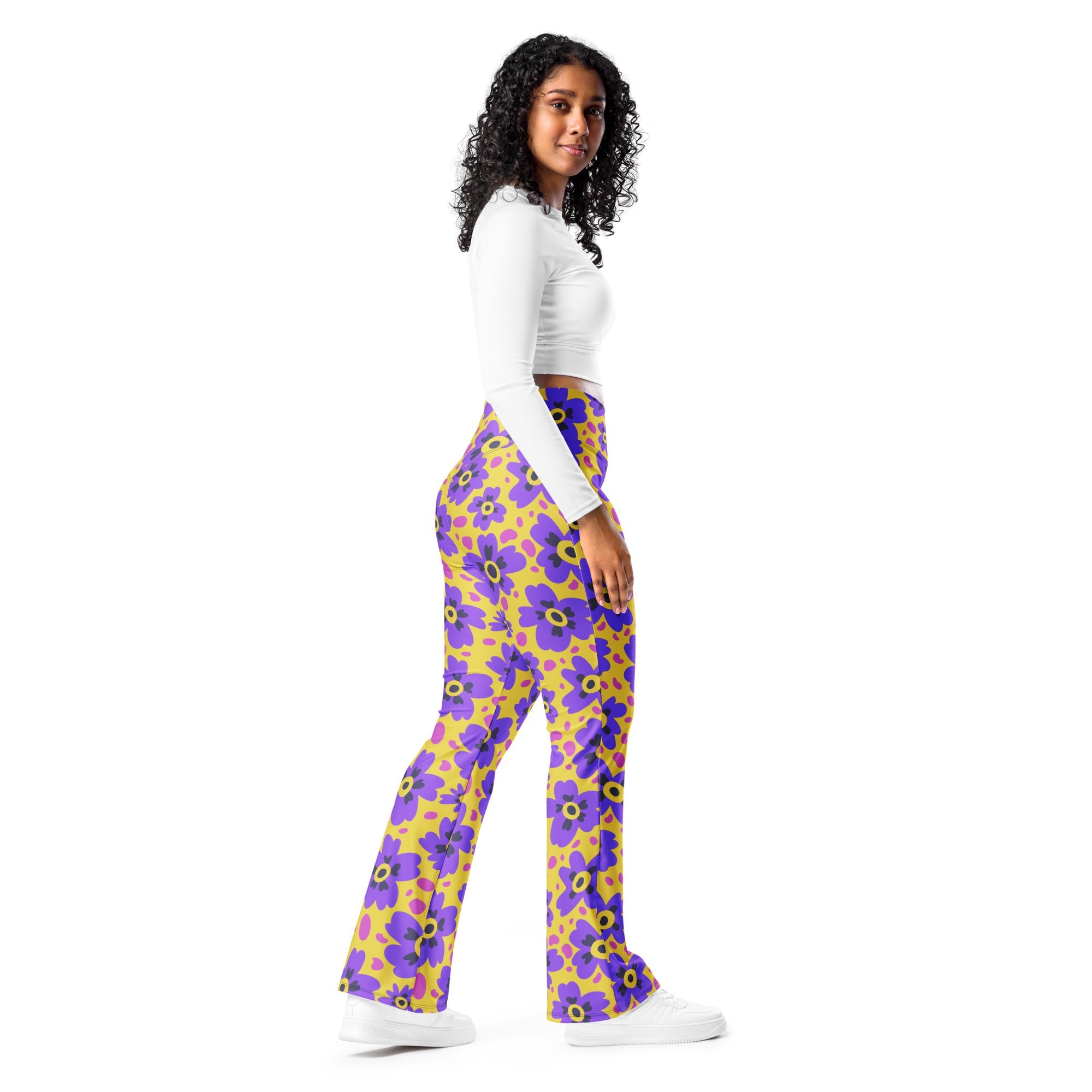 Flower Fizz Flare Leggings