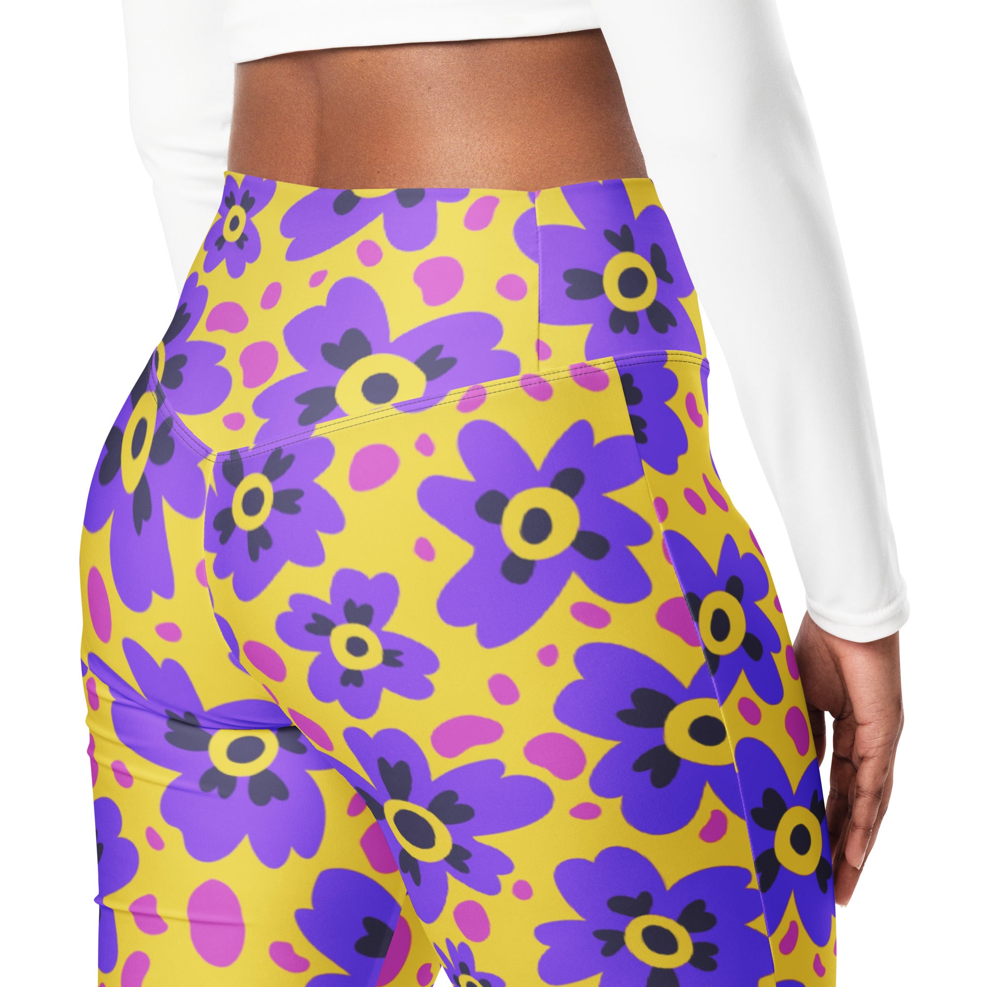 Flower Fizz Flare Leggings