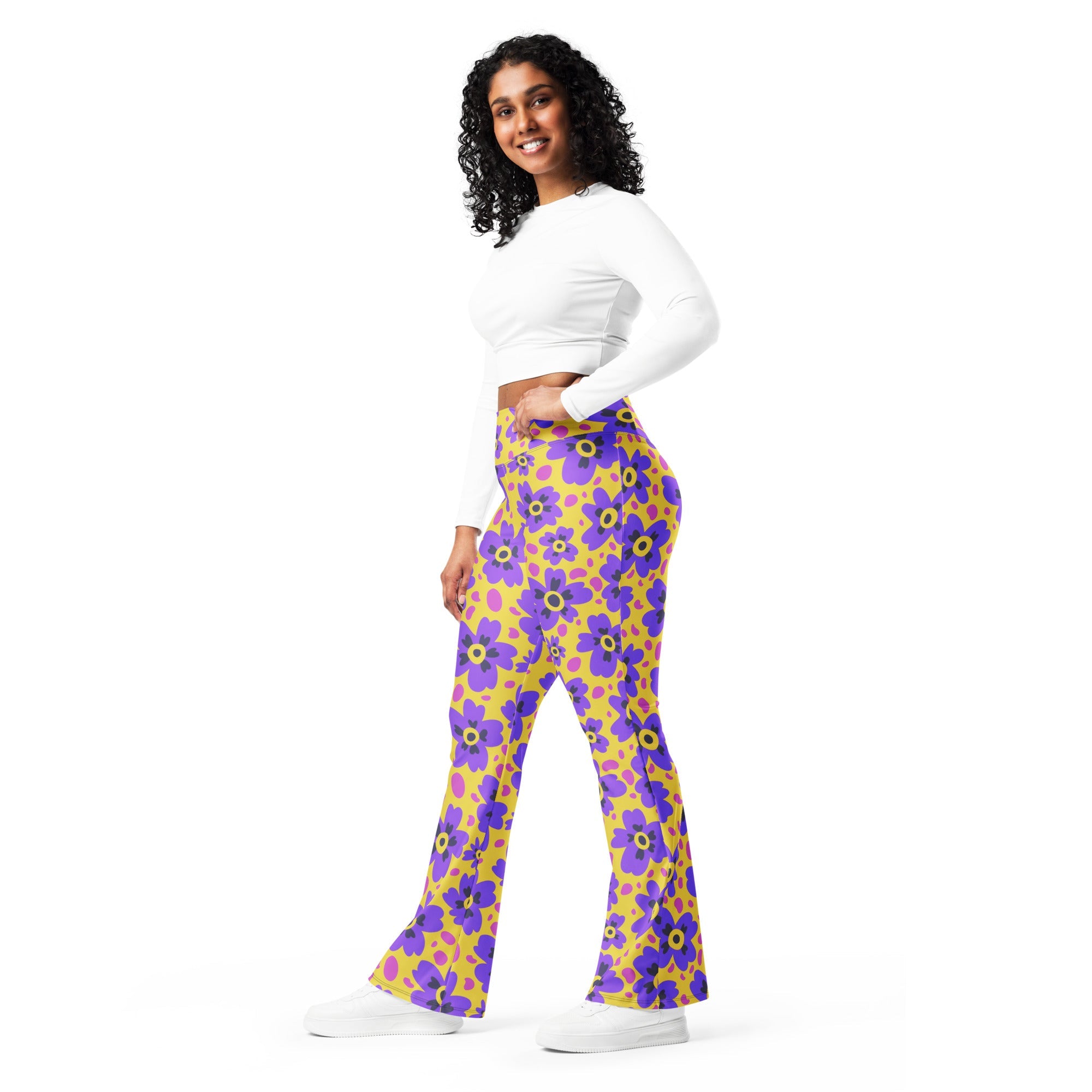 Flower Fizz Flare Leggings