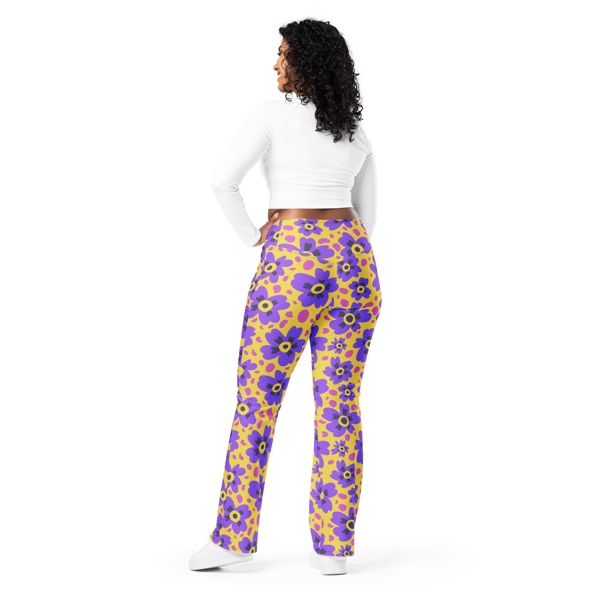 Flower Fizz Flare Leggings