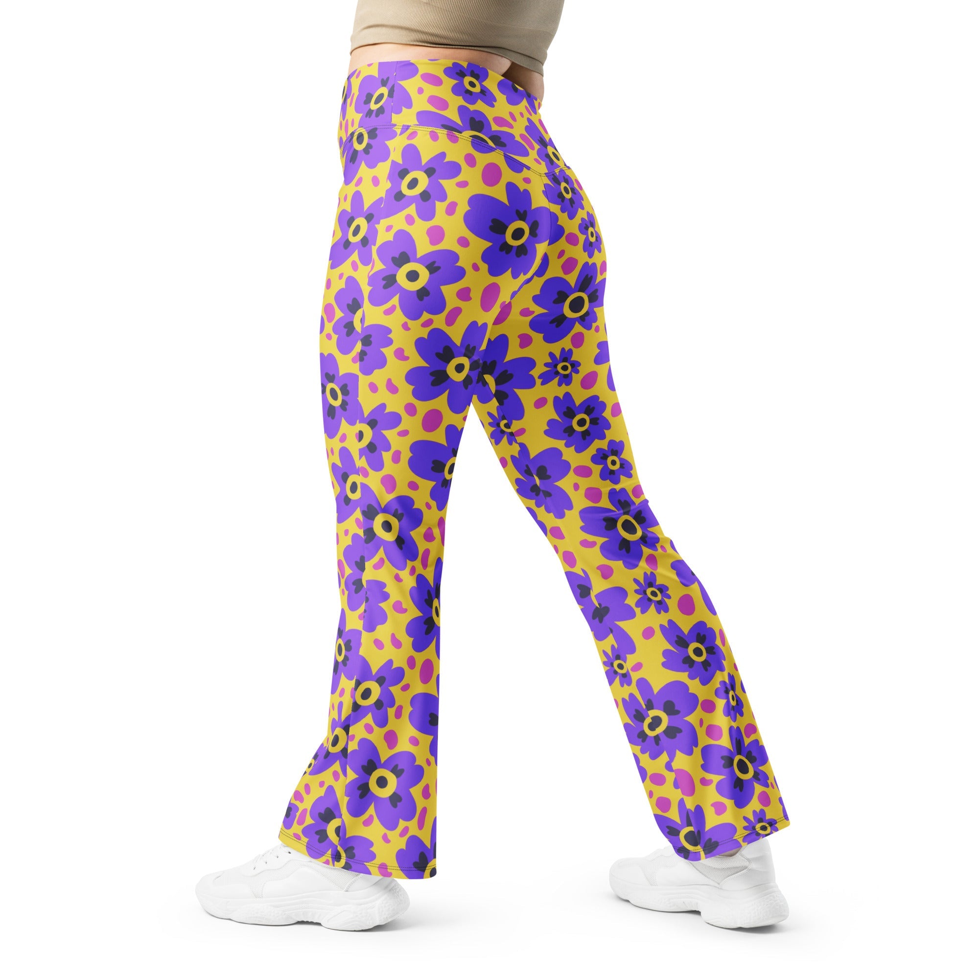 Flower Fizz Flare Leggings