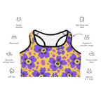 Flower Fizz Sports Bra