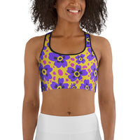 Flower Fizz Sports Bra