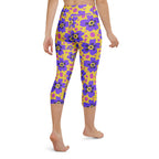 Flower Fizz Yoga Capris