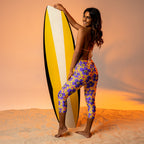 Flower Fizz Yoga Capris