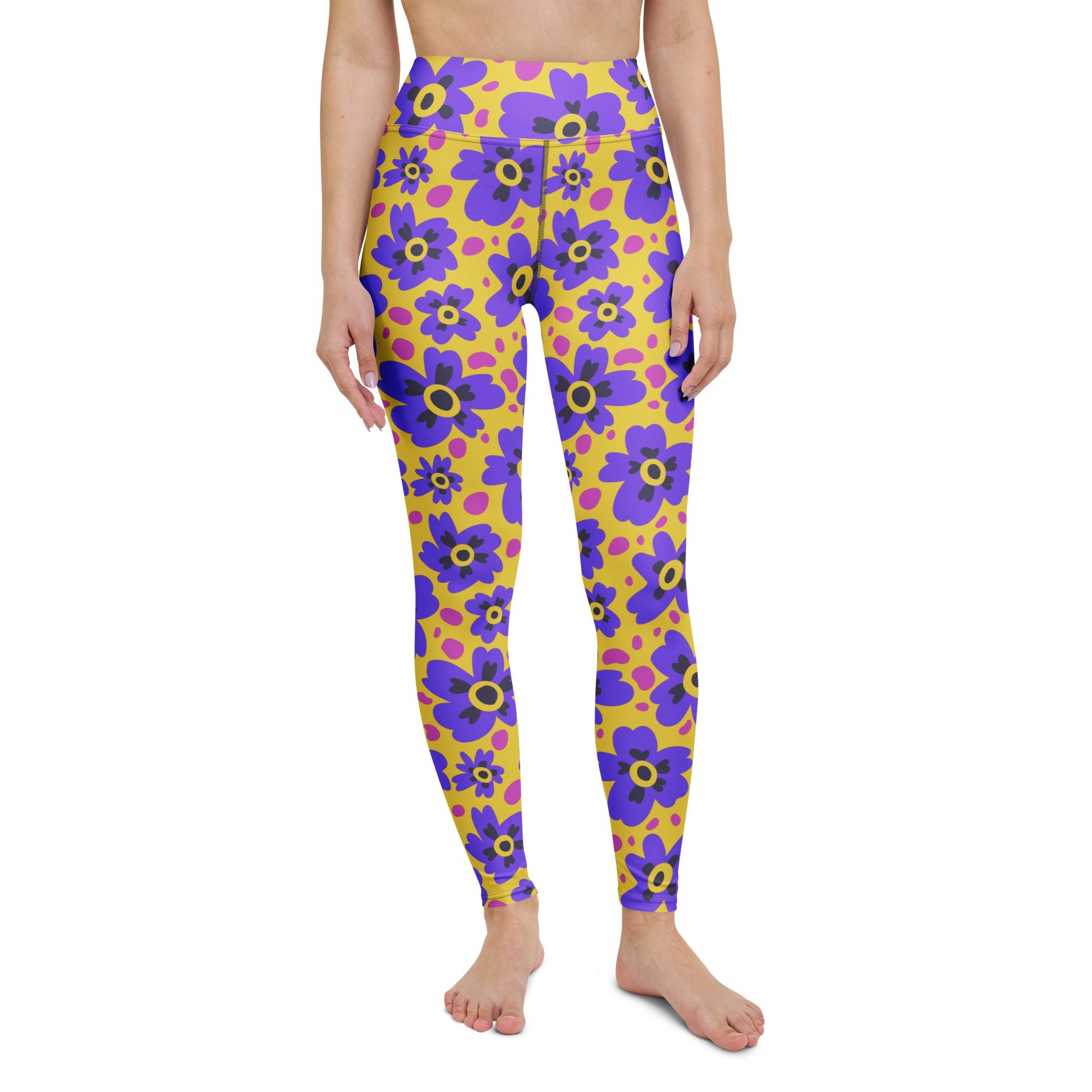 Flower Fizz Yoga Leggings