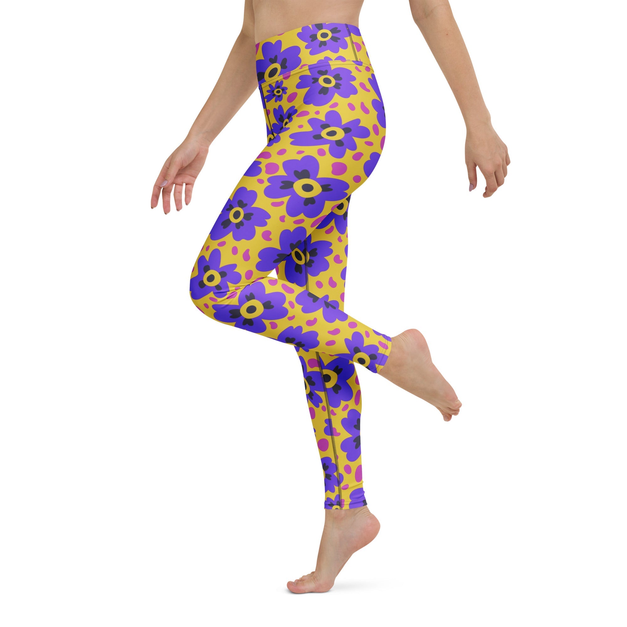 Flower Fizz Yoga Leggings