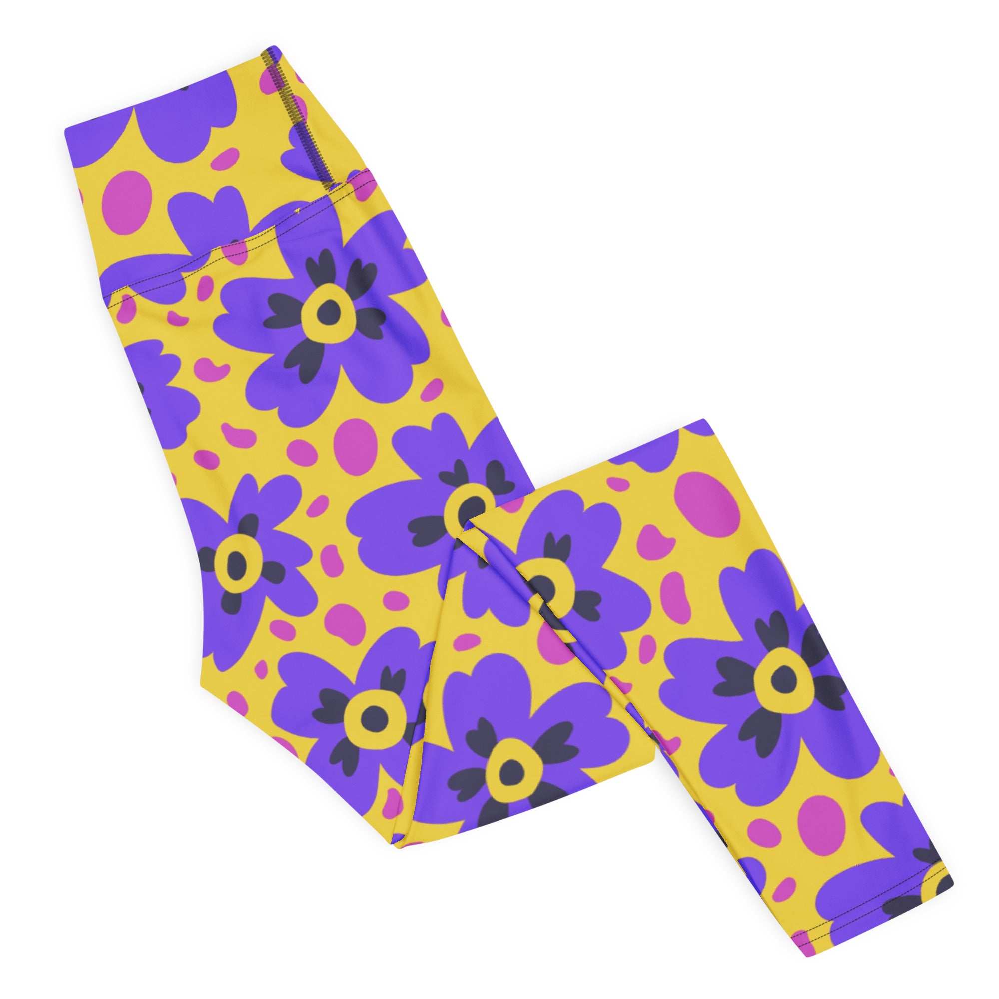 Flower Fizz Yoga Leggings
