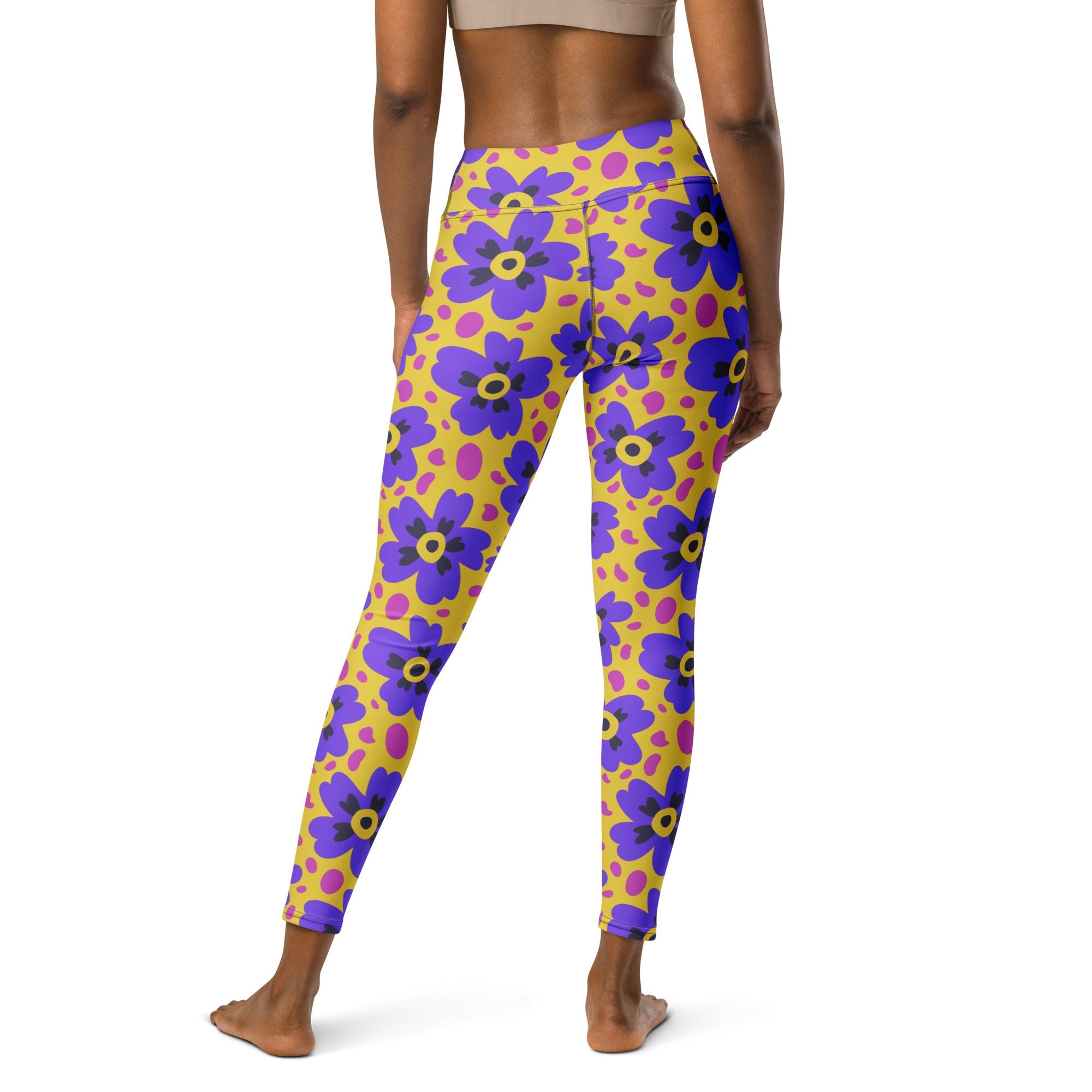Flower Fizz Yoga Leggings