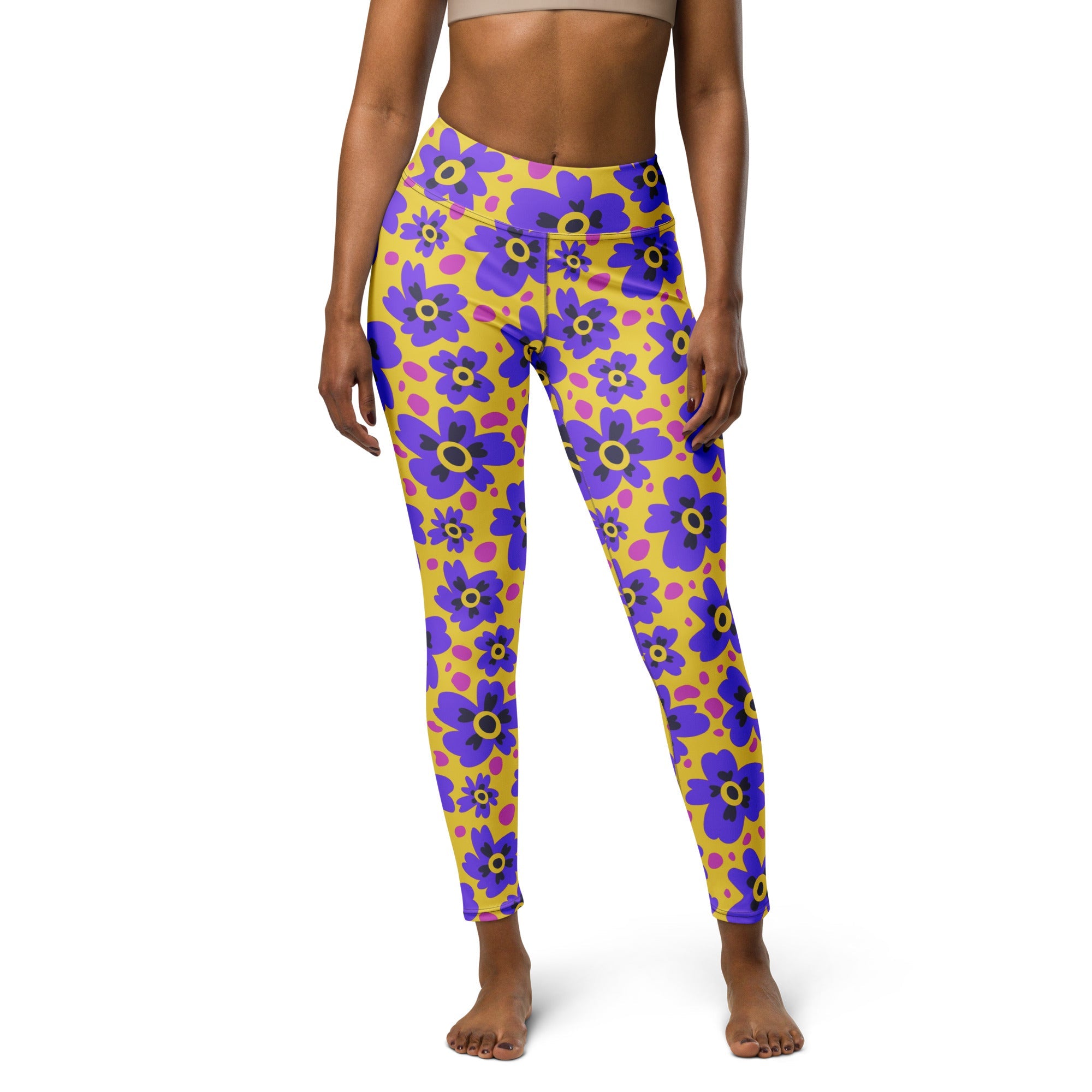 Flower Fizz Yoga Leggings