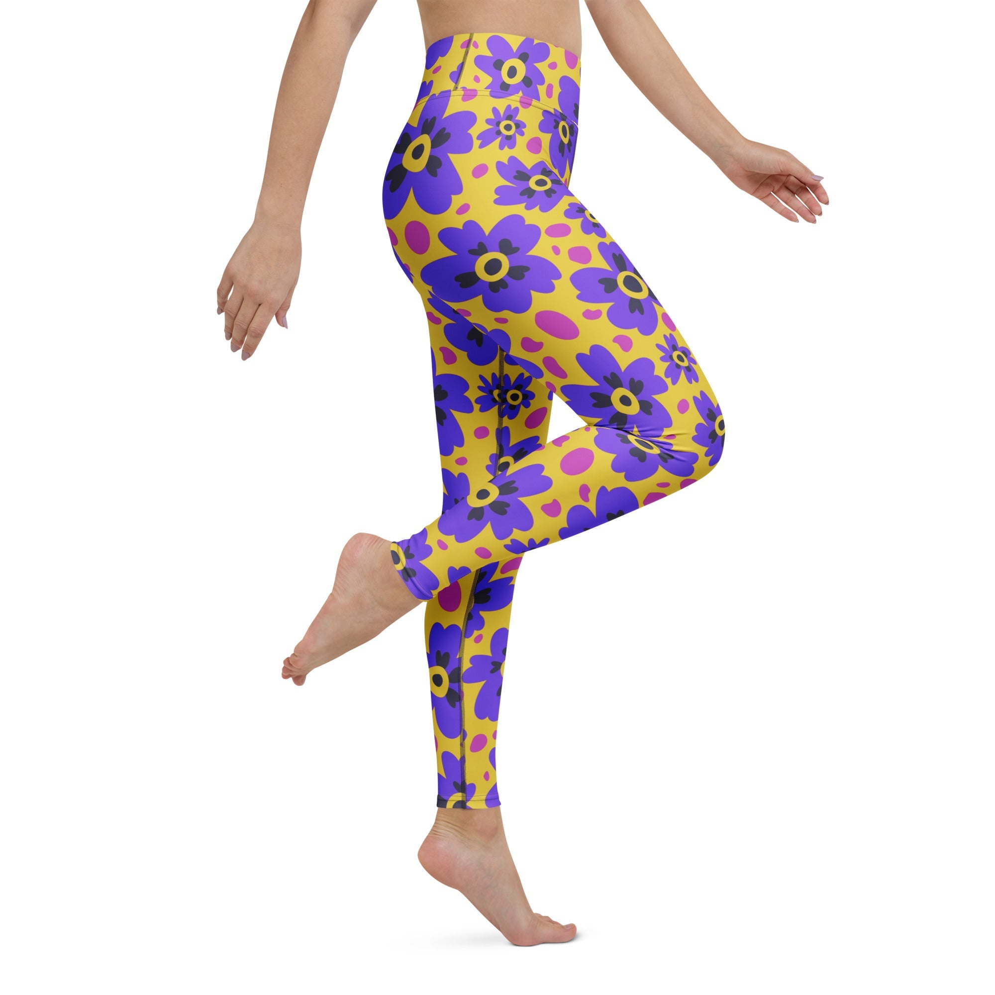 Flower Fizz Yoga Leggings