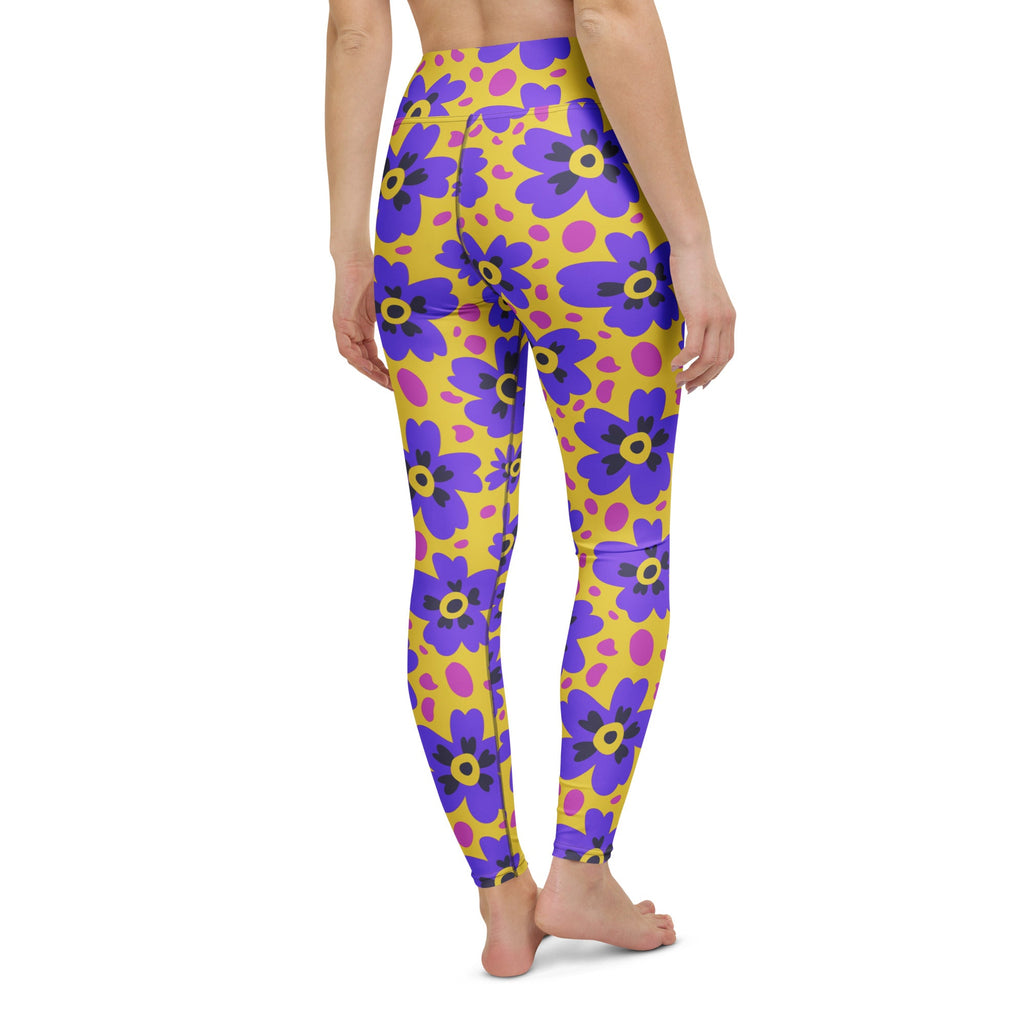 Flower Fizz Yoga Leggings
