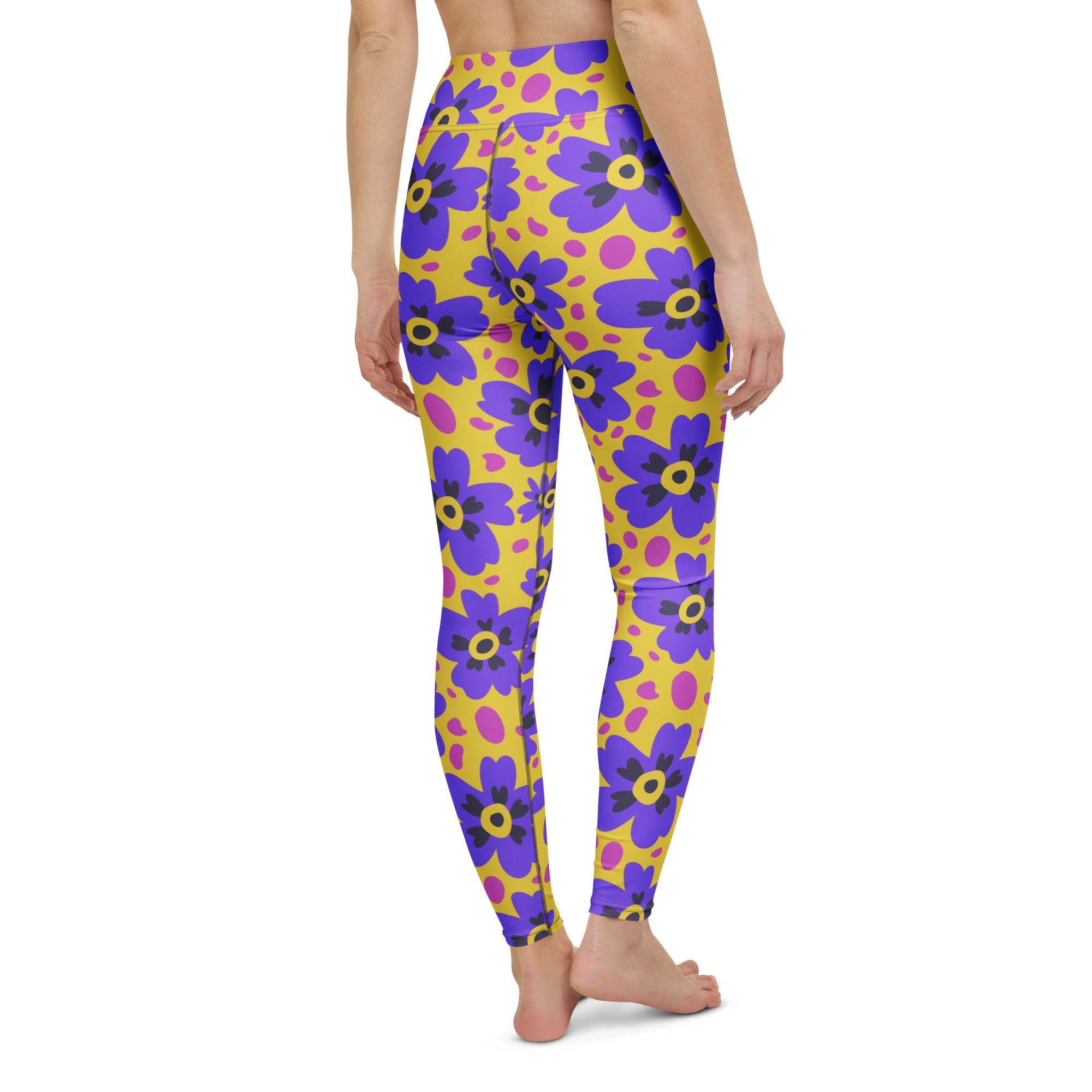 Flower Fizz Yoga Leggings