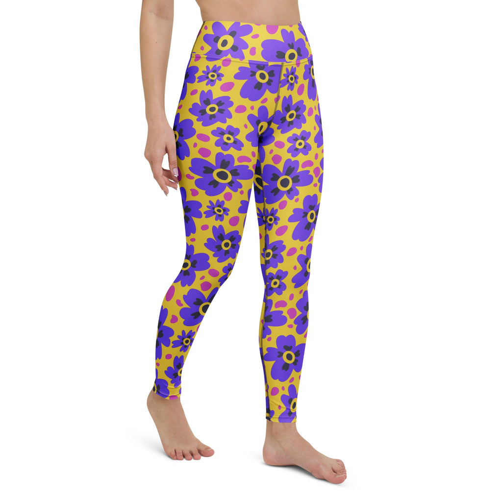 Flower Fizz Yoga Leggings
