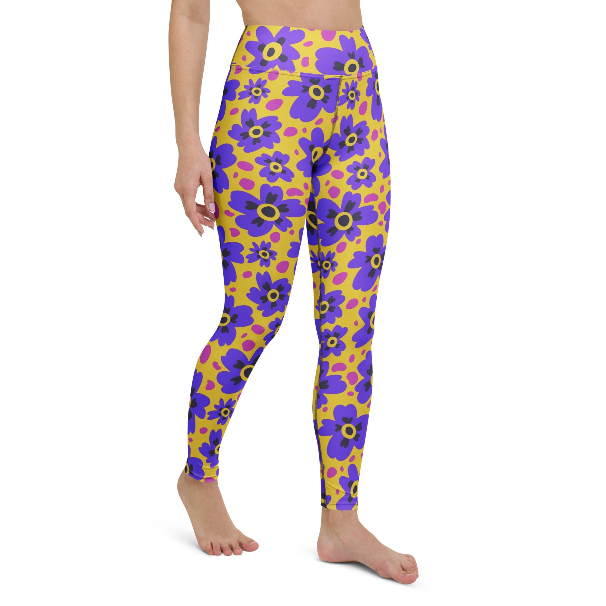 Flower Fizz Yoga Leggings