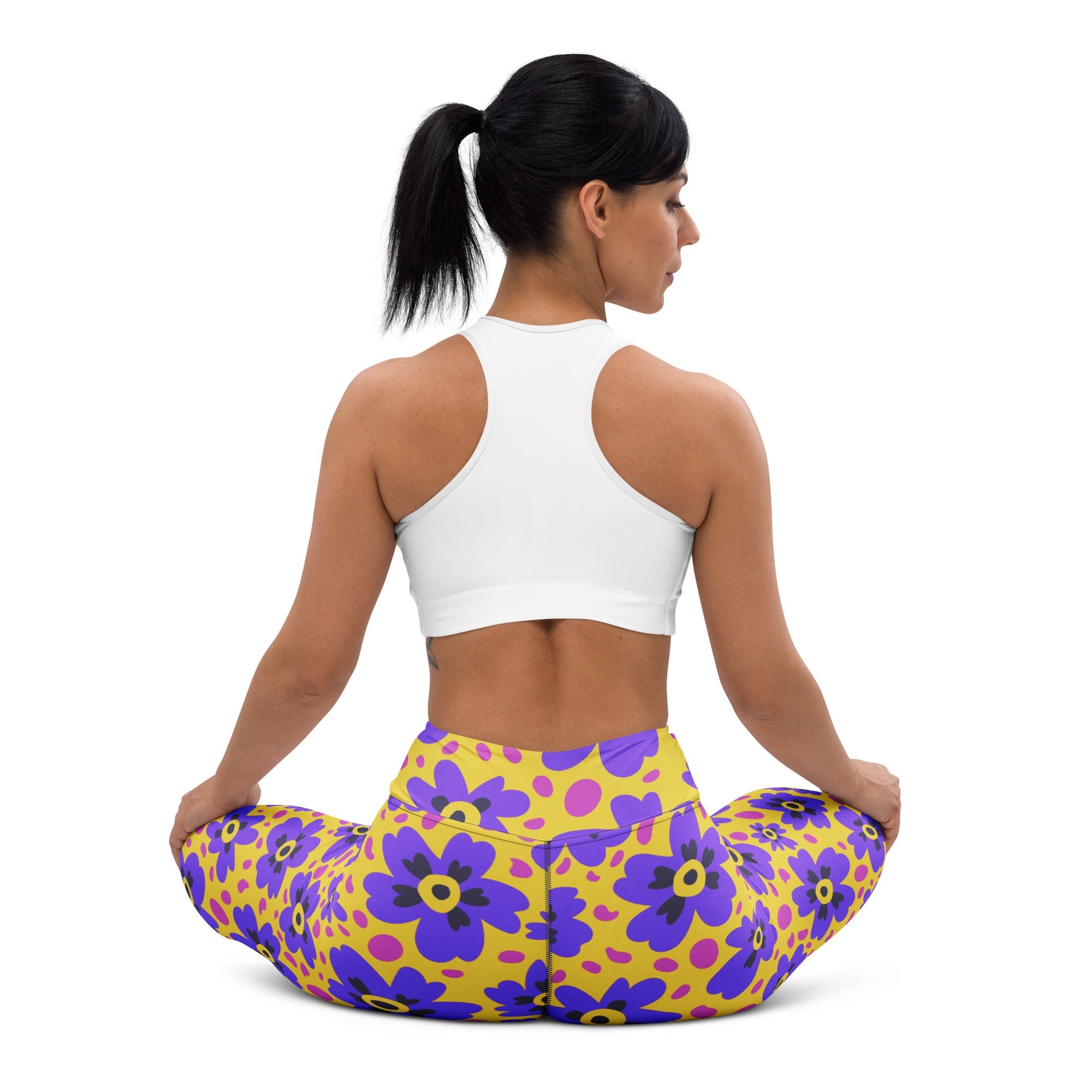 Flower Fizz Yoga Leggings