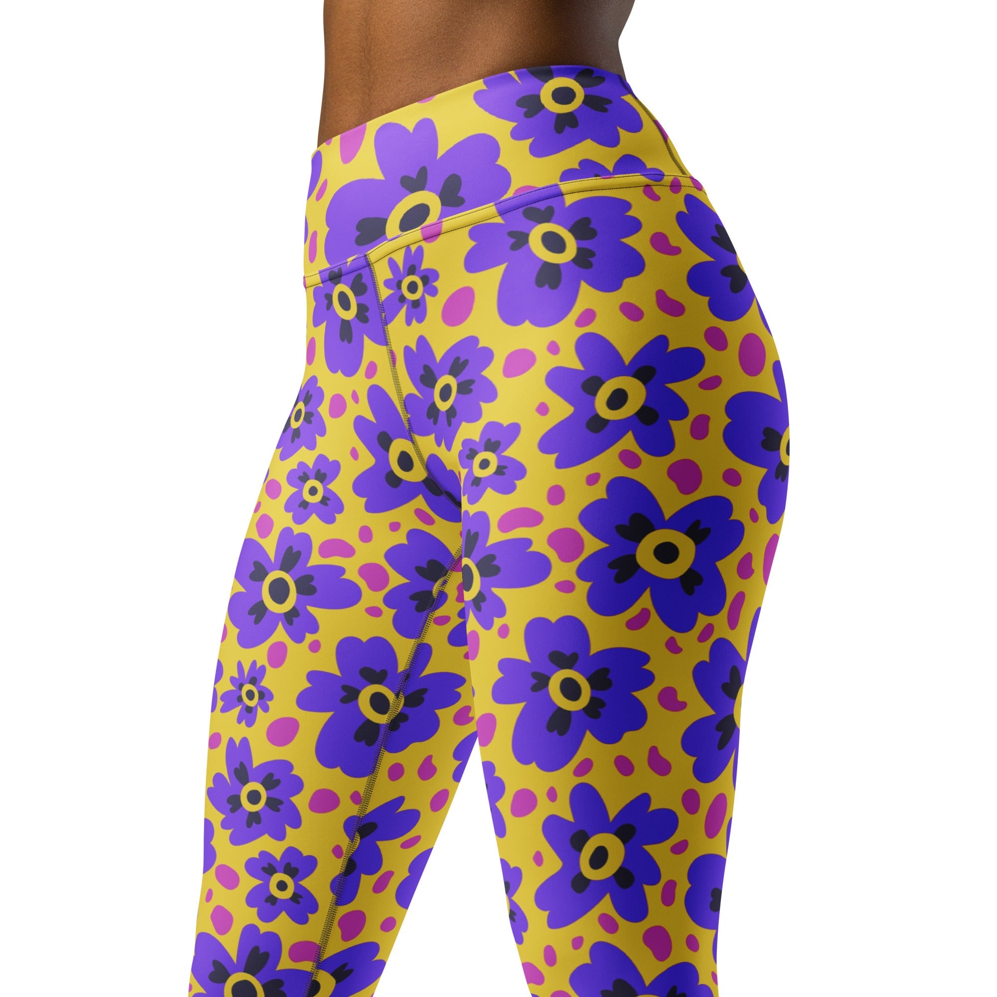 Flower Fizz Yoga Leggings
