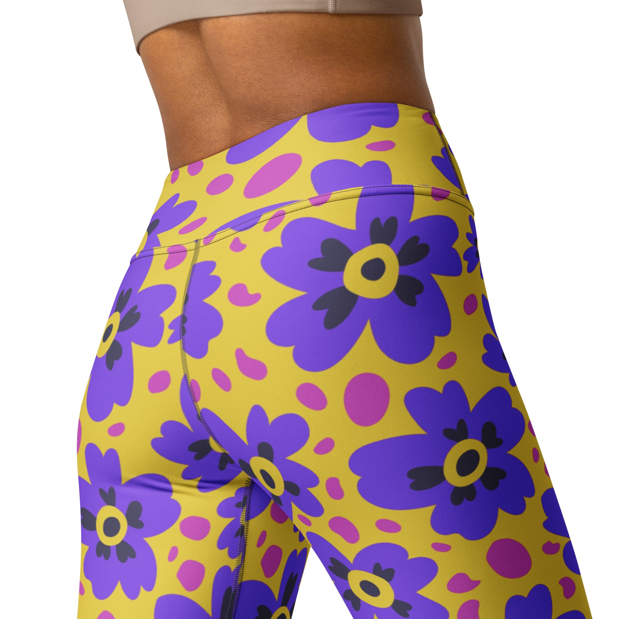 Flower Fizz Yoga Leggings