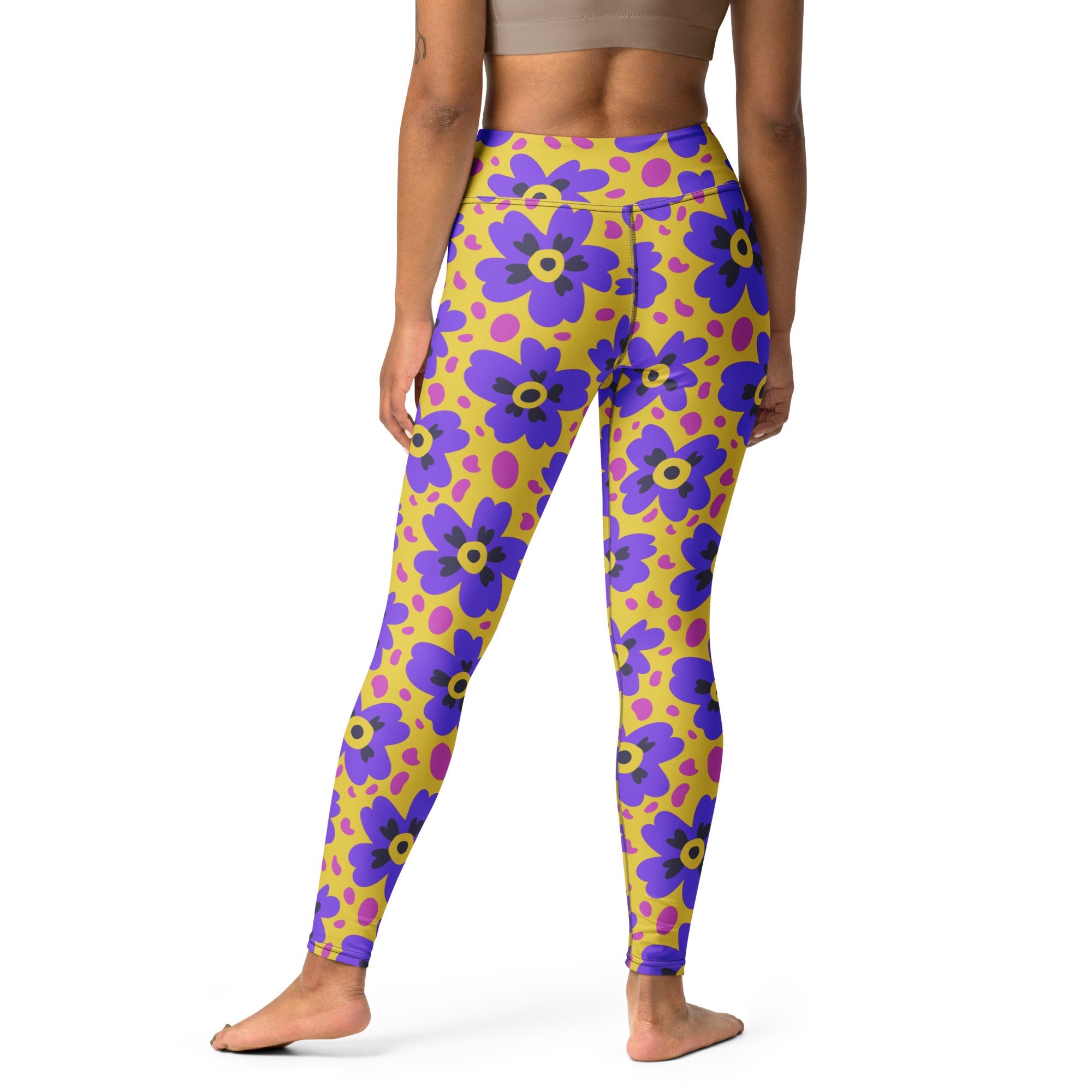 Flower Fizz Yoga Leggings