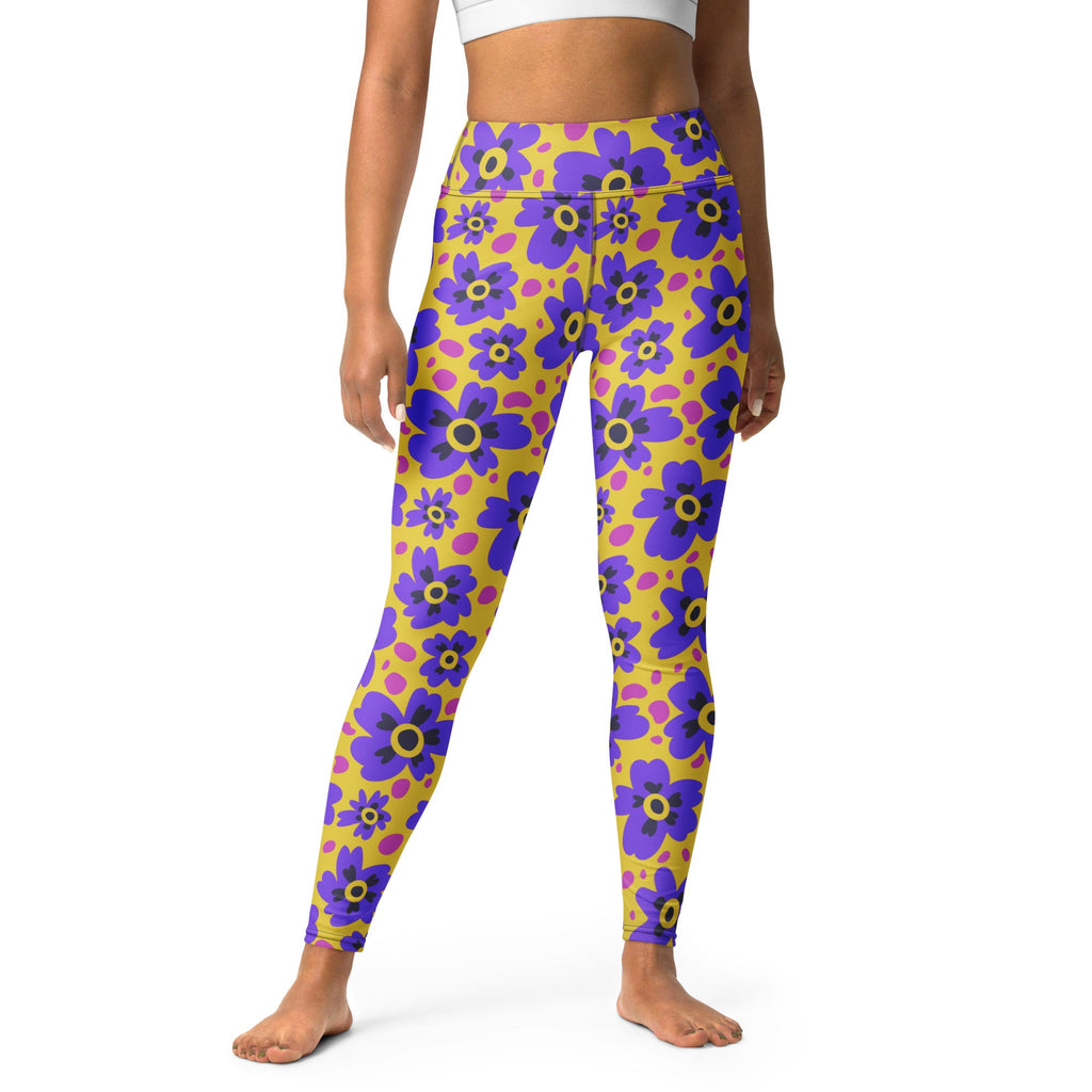 Flower Fizz Yoga Leggings