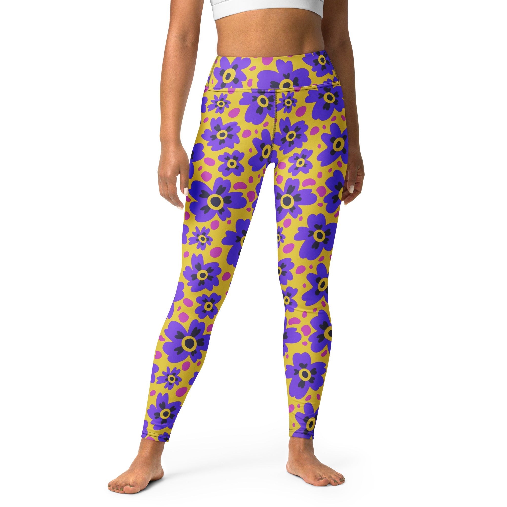 Flower Fizz Yoga Leggings