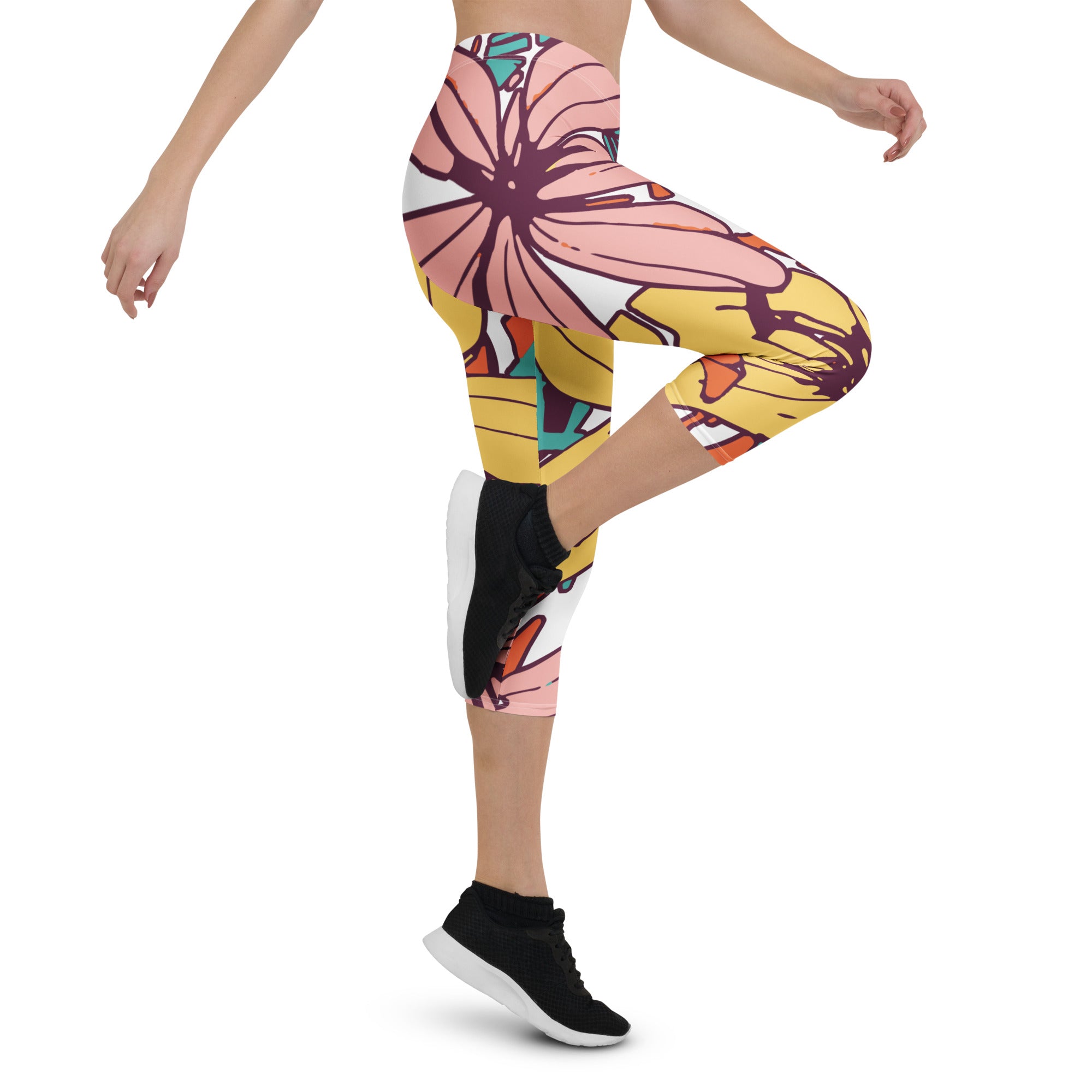 Flower Love Capris