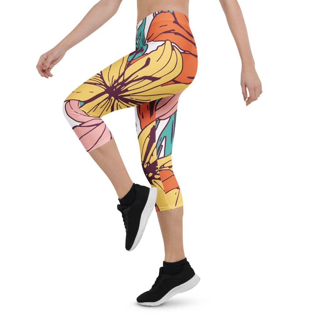 Flower Love Capris