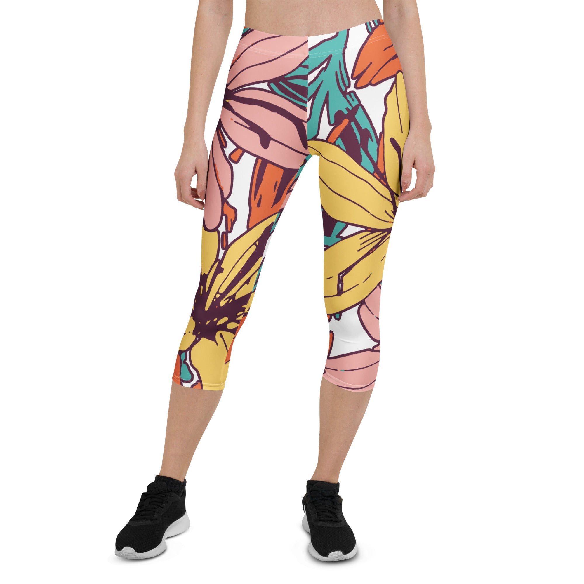 Flower Love Capris