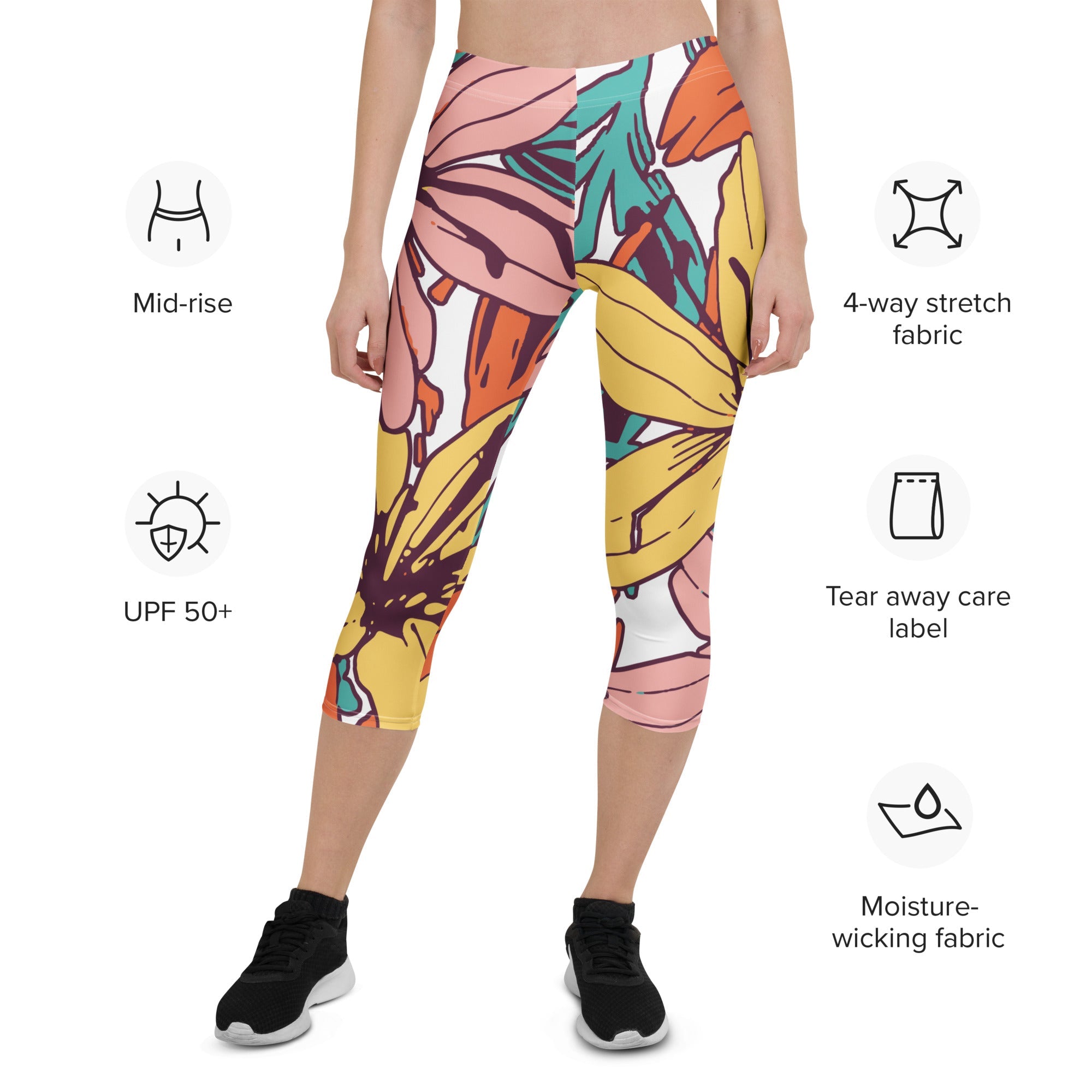 Flower Love Capris