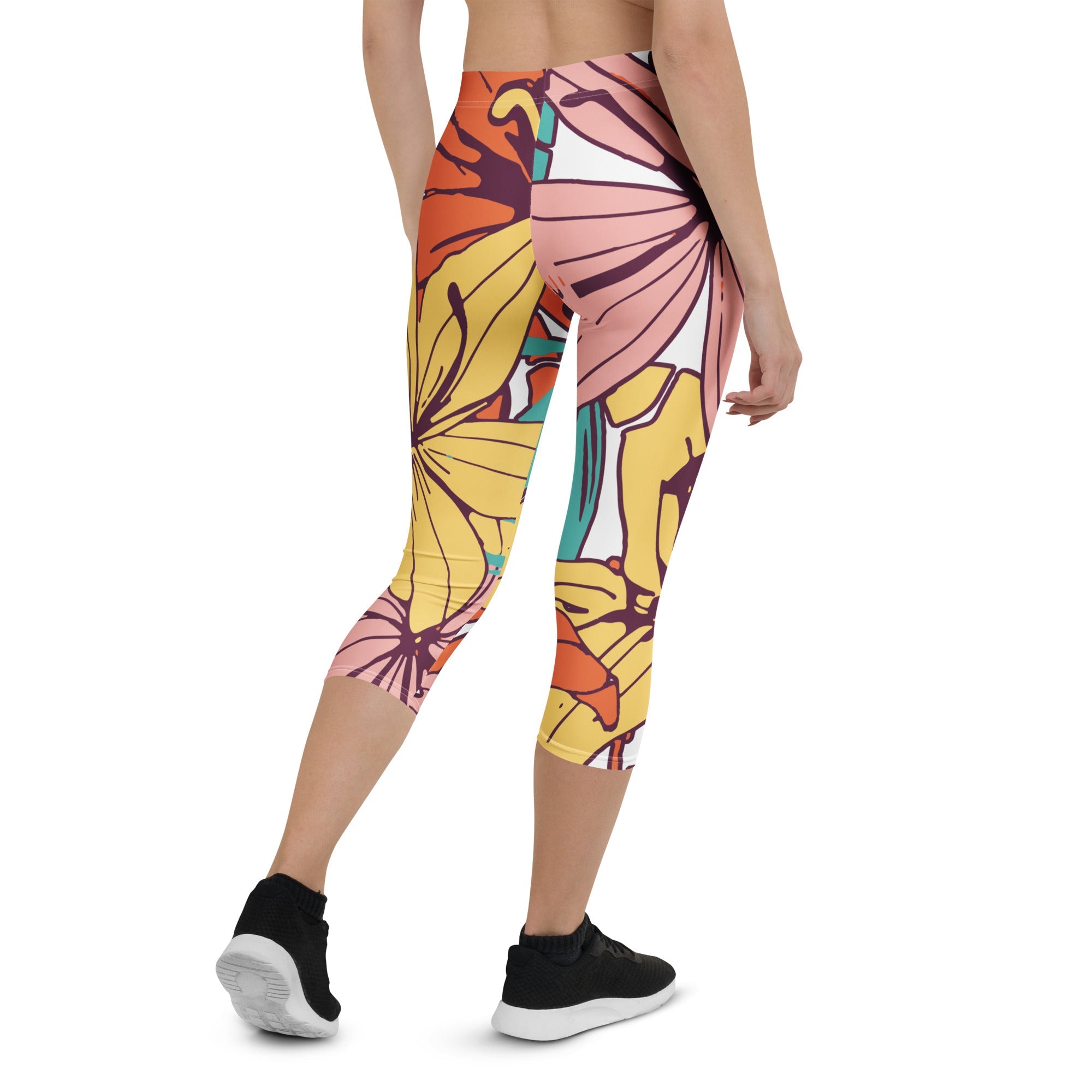 Flower Love Capris
