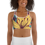 Flower Love Sports Bra