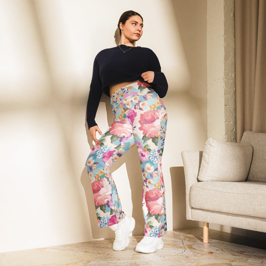 Flower Power Flare Leggings