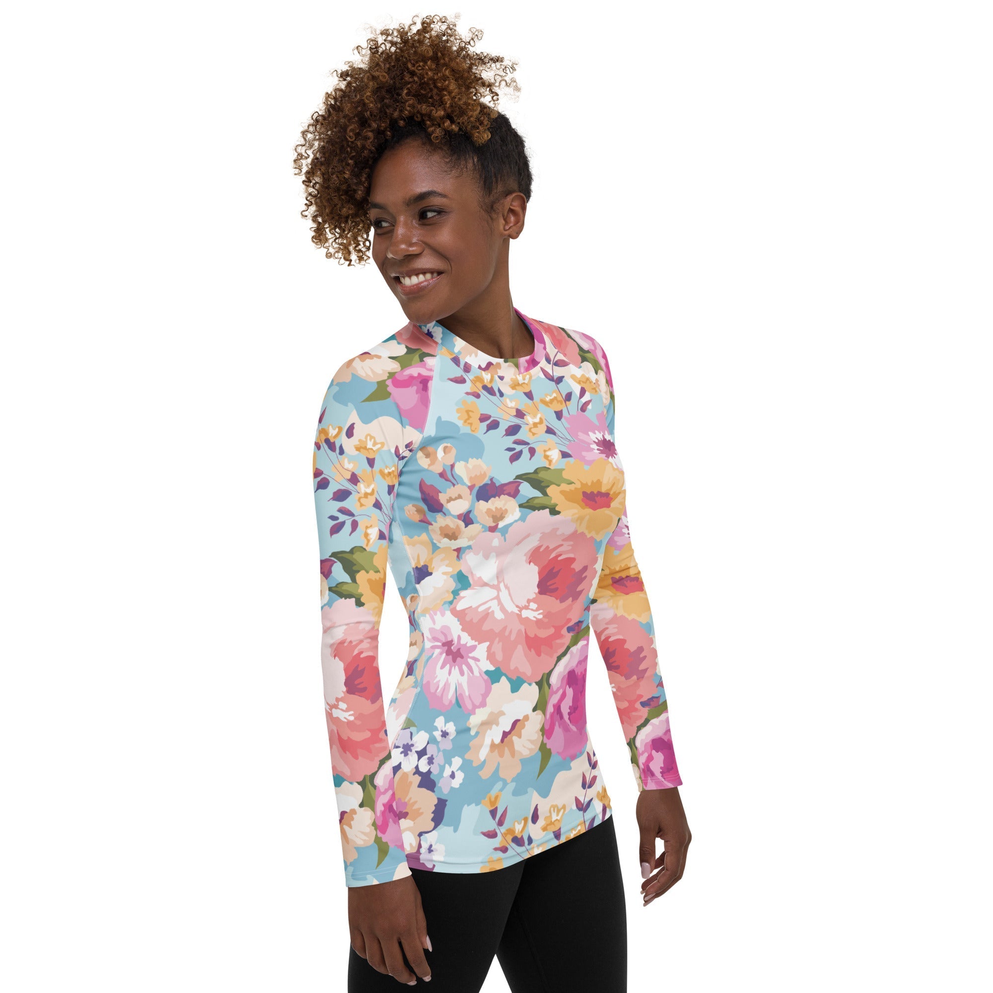 Flower Power Rash Guard