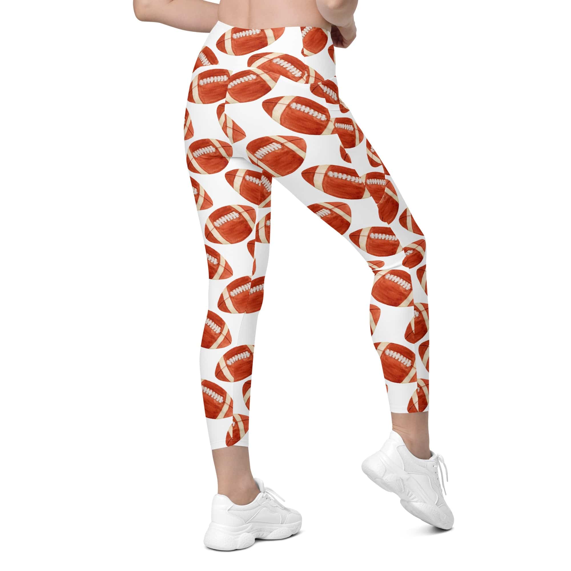 Football Fever Leggings With Pockets