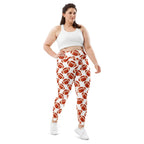 Football Fever Plus Size Leggings